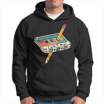 80S 90S Retro Cassette Tape 1980S 1990S Music Vintage Outfit Hoodie - Seseable