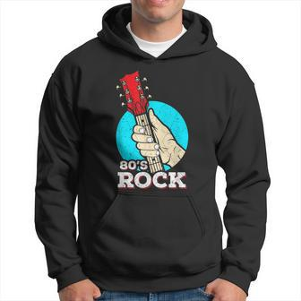 80S Rock And Roll Vintage Music Guitar Band Hoodie - Monsterry CA