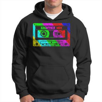 80Sintage Retro Music Cassette Mixtape Hoodie - Seseable