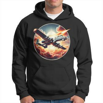 A-10 Thunderbolt Ii Warthog Fighter Jet Hoodie - Monsterry