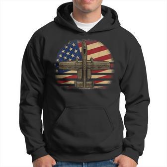 A-10 Warthog For Military Fighter Jet Usa Flag Hoodie - Monsterry