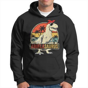 Abuelasaurus T Rex Dinosaur Abuela Saurus Family Matching Hoodie - Thegiftio UK