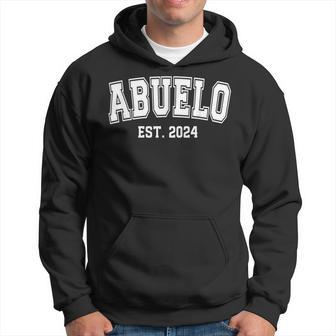 Abuelo Est 2024 Promoted To Grandpa Family 2024 Hoodie - Monsterry