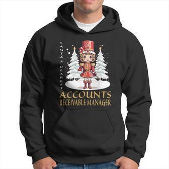 Accounts Receivable Manager Christmas Female Nutcracker Hoodie | Mazezy