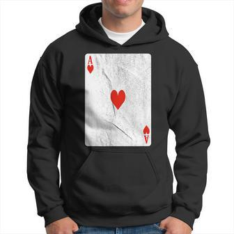 Ace Of Hearts Hoodie - Monsterry UK
