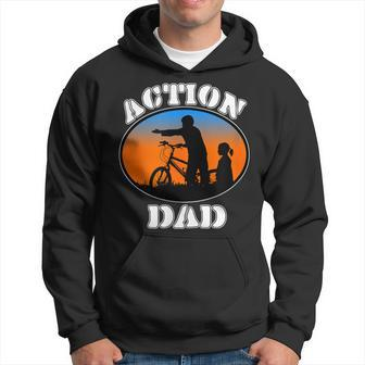 Action Dad Best Dad Father's Day Hoodie - Monsterry