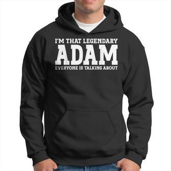 Adam Surname Team Family Last Name Adam Hoodie - Seseable
