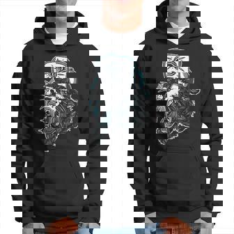 Adicto A La Tinta Flash Para Tatuajes Tradicionales Estadounidenses Edgy Panther Sudadera - Regaloses