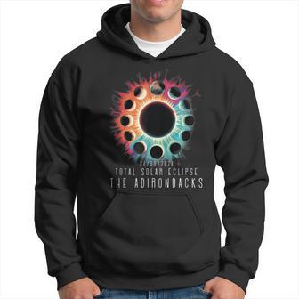 The Adirondacks Eclipse Tie Dye Vintage Inspired 2024 Hoodie - Thegiftio UK