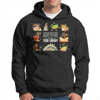 Adventure Begins At Your Library Summer Reading 2024 Hoodie - Seseable