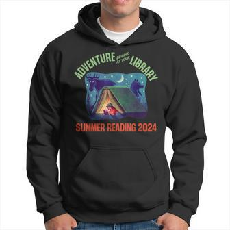 Adventure Begins At Your Library Summer Reading Program 2024 Hoodie - Monsterry AU
