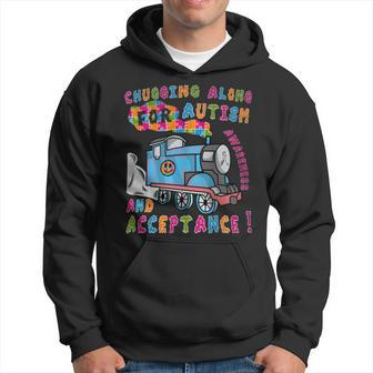 Advocate Acceptance Train Puzzle Cool Autism Awareness Hoodie - Monsterry CA