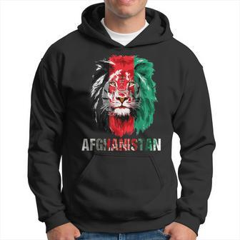 Afghanistan Flag Lion Free Afghanistan Hoodie - Seseable