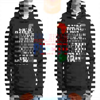 African American And Puerto Rican Flag American Puerto Rican Hoodie - Thegiftio