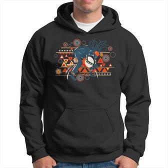 African Motives Of Darbuk Africa Dancing Hoodie - Monsterry AU