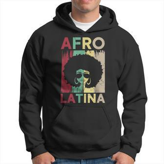 Afro Latina And Proud Black Latinx Pride Hoodie - Seseable
