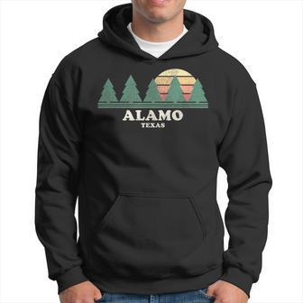 Alamo Tx Vintage Throwback Retro 70S Hoodie - Monsterry AU