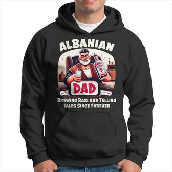 Albanian Father's Day Skenderbeg Albania Proud Albanian Dad Hoodie - Monsterry DE