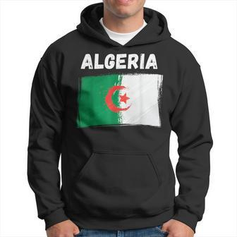 Algeria Flag Holiday Vintage Grunge Algerian Flag Hoodie - Monsterry AU
