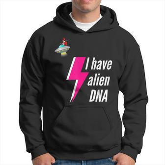 I Have Alien Dna Demon Ufo Sci-Fi Galaxy Hoodie - Monsterry AU