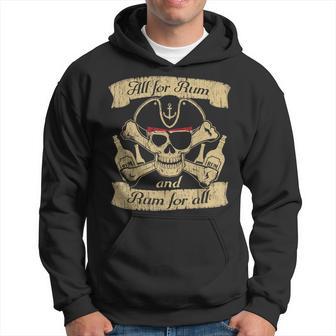 Alles Für Rum Und Rum Für Alle Hoodie - Geschenkecke