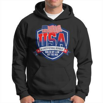 America A Constitutional Republic Vintage Hoodie - Monsterry UK
