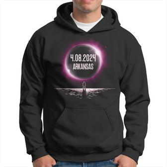 America Totality 40824 Total Solar Eclipse 2024 Arkansas Hoodie - Monsterry