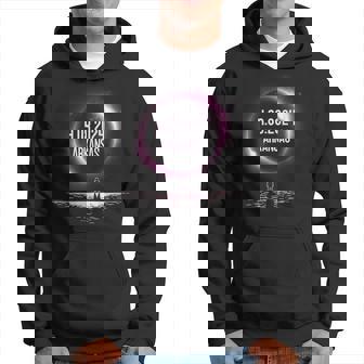 America Totality 40824 Total Solar Eclipse 2024 Arkansas Hoodie | Mazezy