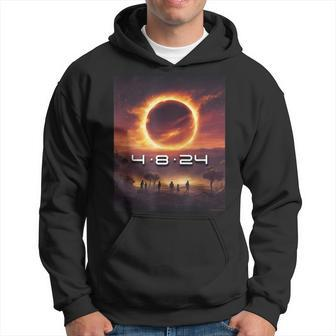America Totality Spring 2024 4-8-2024 Total Solar Eclipse Hoodie - Monsterry DE