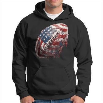 American Football Us Flag Hoodie - Monsterry AU