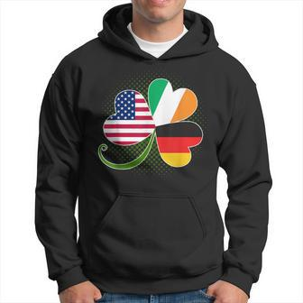 American German And Irish Roots Dna Hoodie - Monsterry