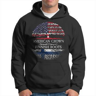 American Grown With Finnish Roots Finland Hoodie - Monsterry UK