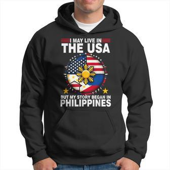 American Philippines Roots Filipino I Love Philippines Hoodie - Thegiftio UK