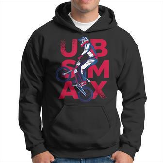 American Usa Bmx Racing Extreme Sports Riding Cool Bike Ride Hoodie - Monsterry CA
