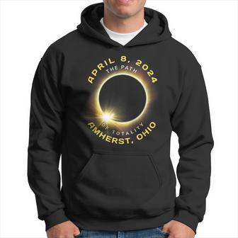 Amherst Ohio Solar Eclipse Totality April 8 2024 Souvenir Hoodie - Monsterry AU