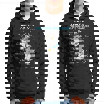 Anatomía De Un Schnauzer Miniatura Lindo Schnauzer Sudadera - Regaloses