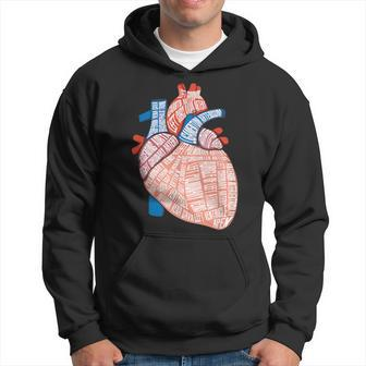 Anatomie Herz Für Kardiologie Doktoren Herz Anatomie Hoodie - Seseable