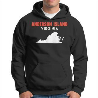 Anderson Island Washington Usa State America Travel Washingt Hoodie - Monsterry DE