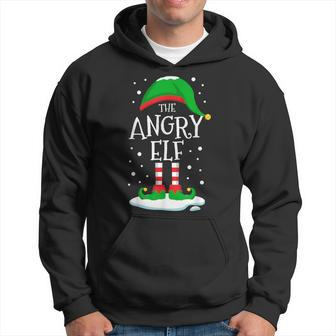 The Angry Elf Christmas Family Matching Xmas Group Hoodie - Monsterry DE
