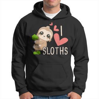 Animal Lindo Zoo Amante De Los Animales Amo A Los Perezosos Sudadera - Regaloses