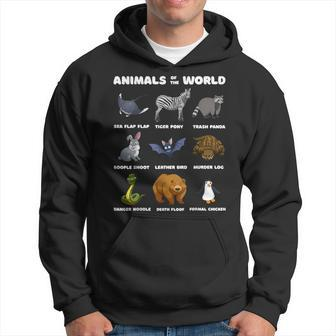 Animals Of The World Rare Animals Memes Hoodie - Monsterry AU