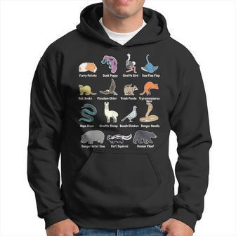 Animals Of The World Rare Exotic Animals Memes Hoodie - Seseable