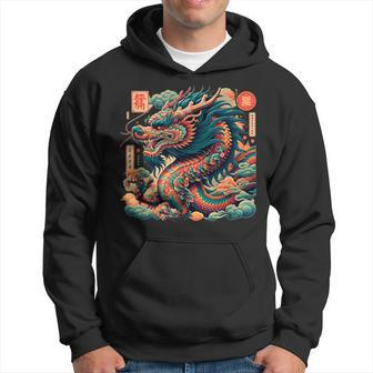 Animated Chinese New Year Dragon 2024 Hoodie - Seseable