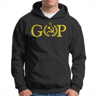 Anti Trump Gop Russian Republican Political Hoodie - Monsterry DE