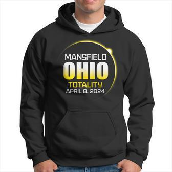 April 2024 Total Solar Totality Eclipse Mansfield Ohio Hoodie - Monsterry