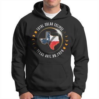 April 8 2024 Total Solar Eclipse Texas Path Of Totality Hoodie | Mazezy