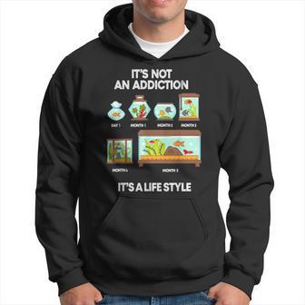 Aquarium Addiction Aquarium Addict Aquarist Fish Tank Hoodie - Thegiftio UK