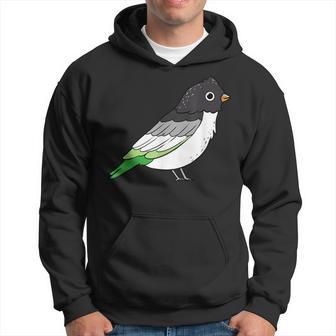 Aromantic Pride Bird Asexual Hoodie - Monsterry DE