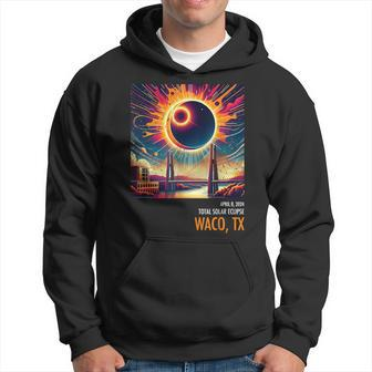 Artistic Total Solar Eclipse 2024 Waco Tx Hoodie | Mazezy