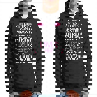 This Assistant Principal Loves Her School Valentines Day Hoodie - Thegiftio UK